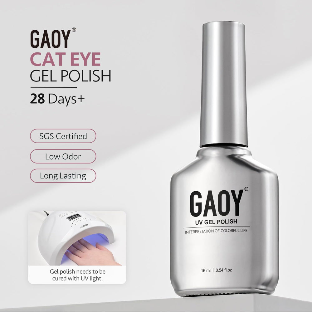 GAOY 16ml gel polish kit with magnet included for easy home use