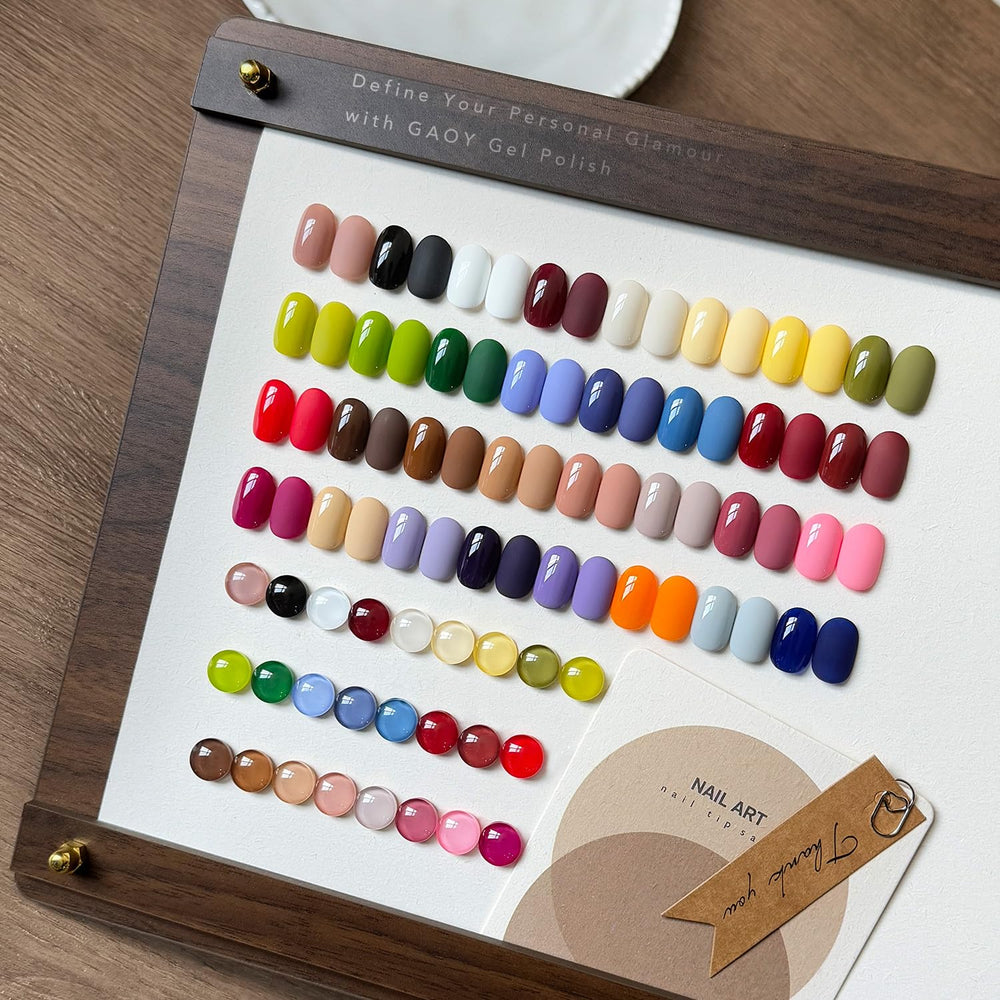 GAOY packaging shows included essentials ready for DIY nail art sessions