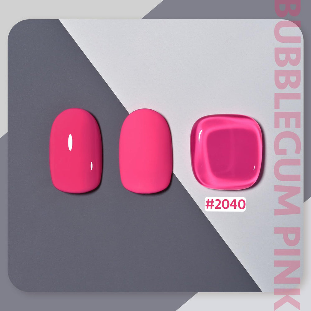 GAOY pink gel nail polish swatches show color range and layering potential