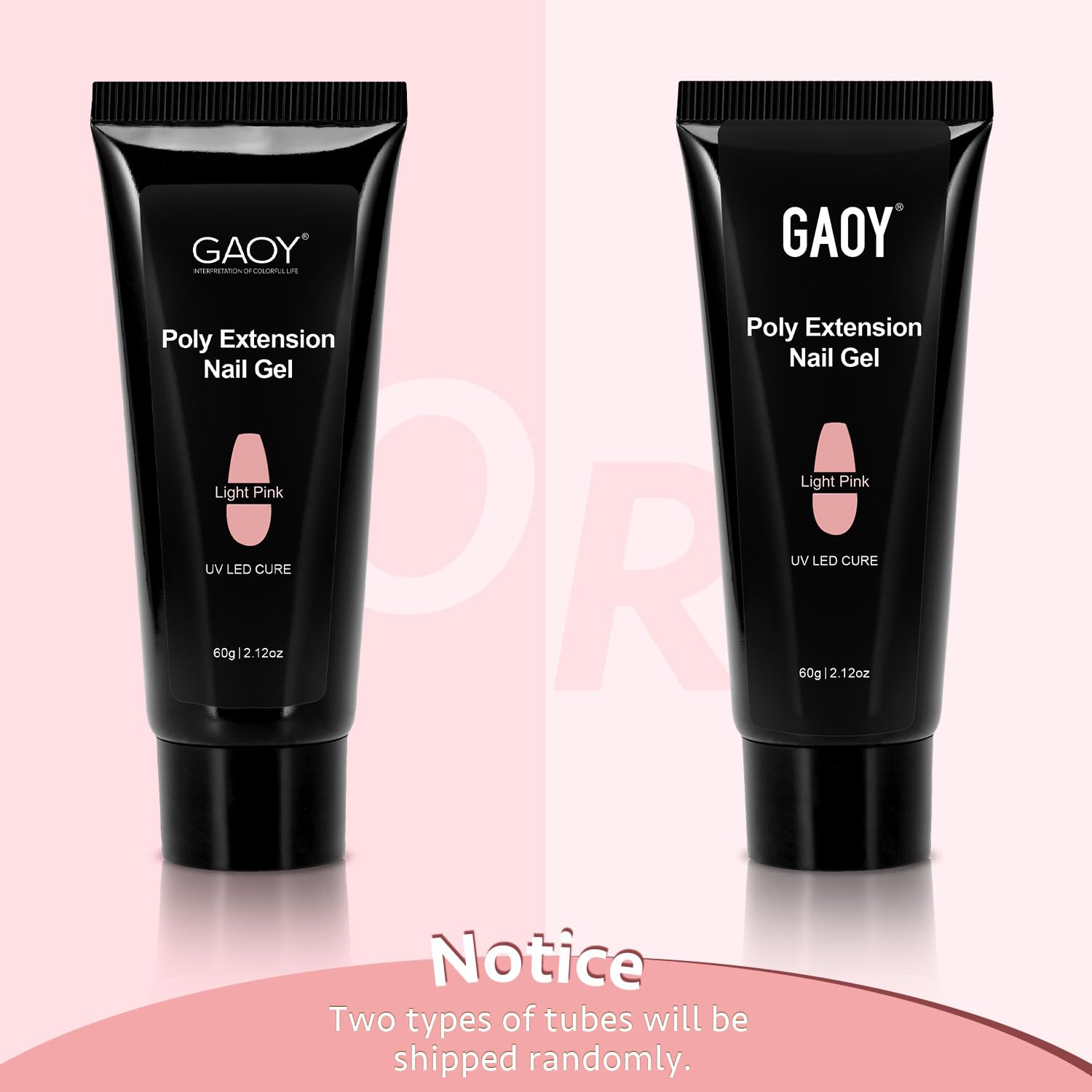GAOY Poligel 60g para arte de uñas en casa.