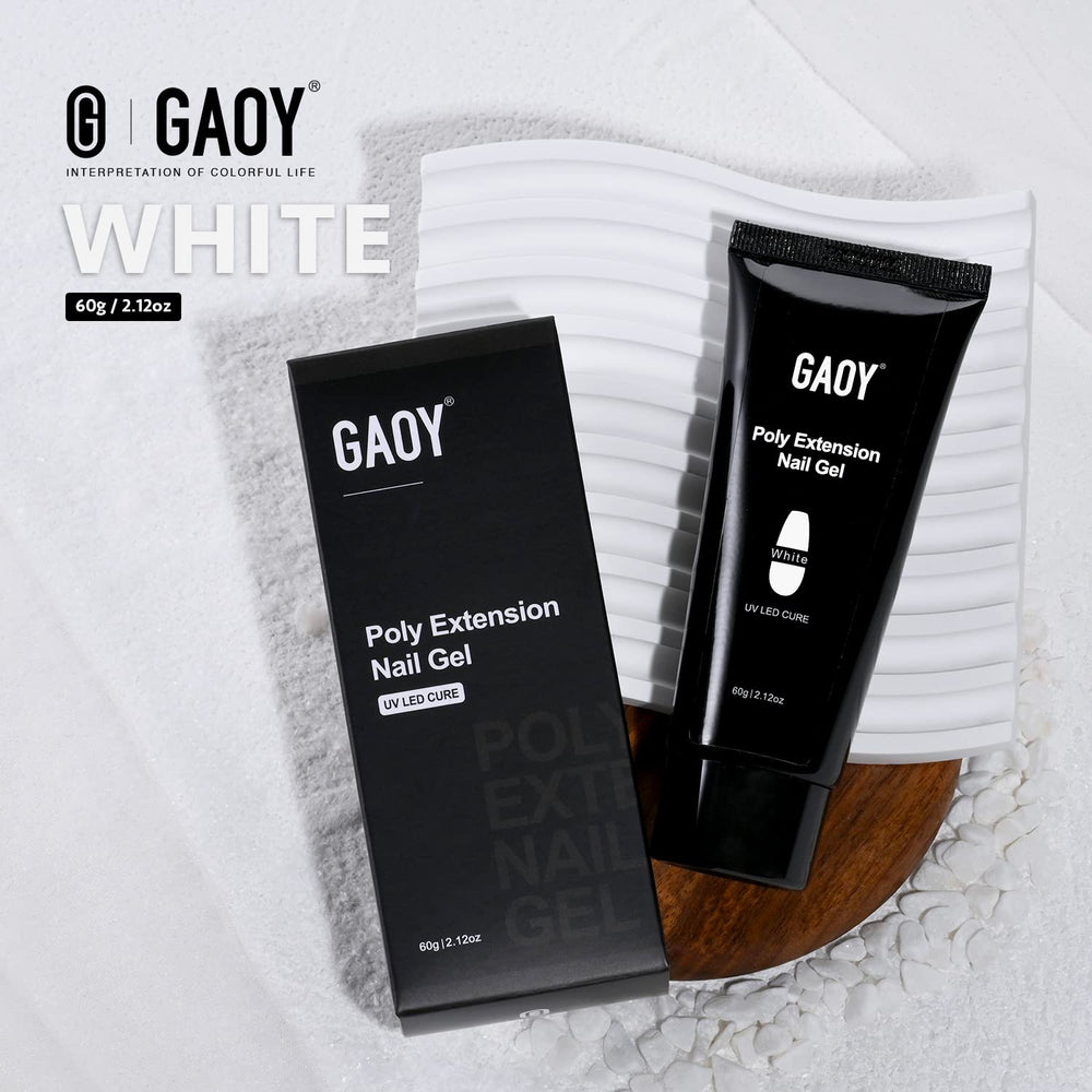 GAOY poly gel para uso en casa con curado rápido.
