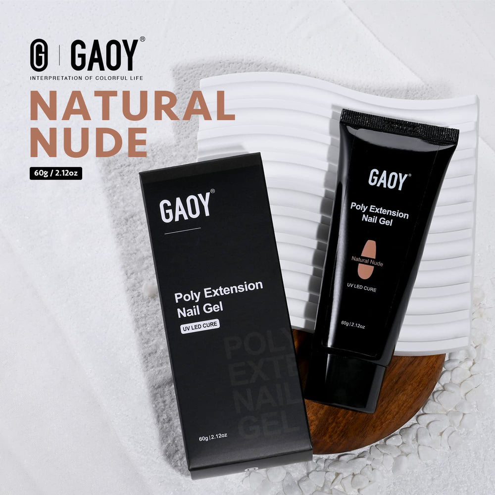 GAOY Poly Gel es apto para uso doméstico y en salones profesionales.