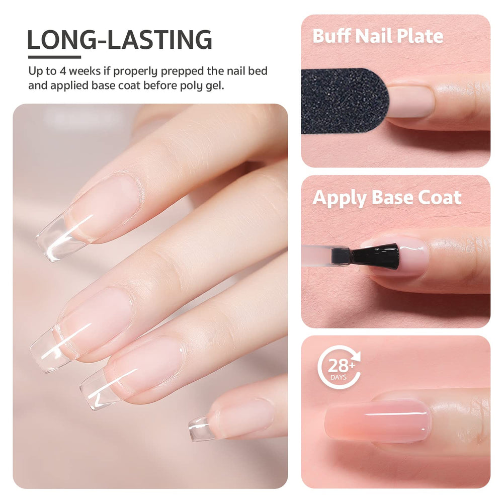 GAOY Poly Gel: solución deslizante para distribuir el gel con control.