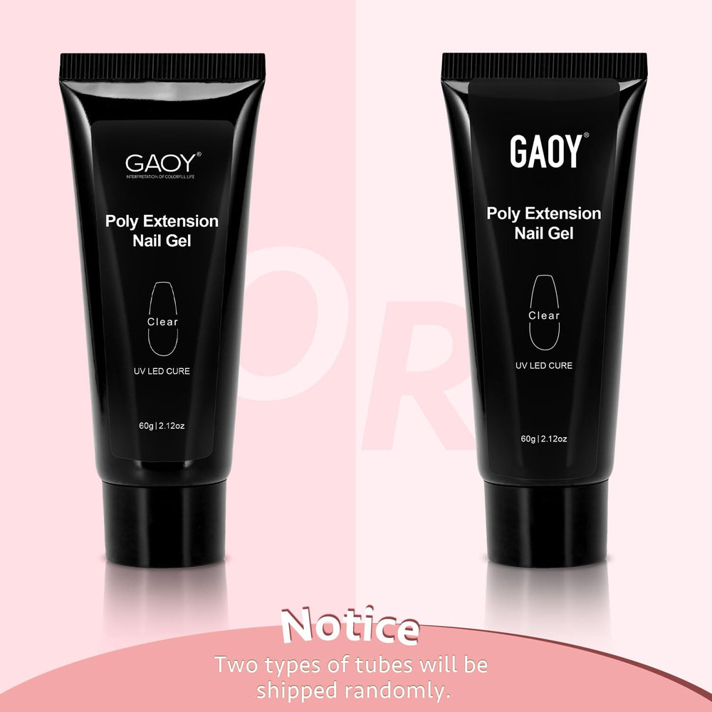 GAOY Poly Gel: uso doméstico y profesional para resultados versátiles.