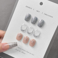 GAOY precision brush close-up for delicate French tips.