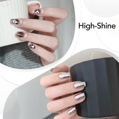 GAOY precision thin brush demonstrates fine details for French tips and delicate nail art.
