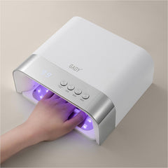 GAOY professional UV nail lamp with a big cavity for long nails and even curing.
