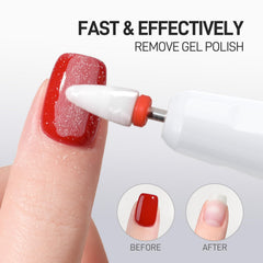 GAOY nail drill LED display shows speed and battery status