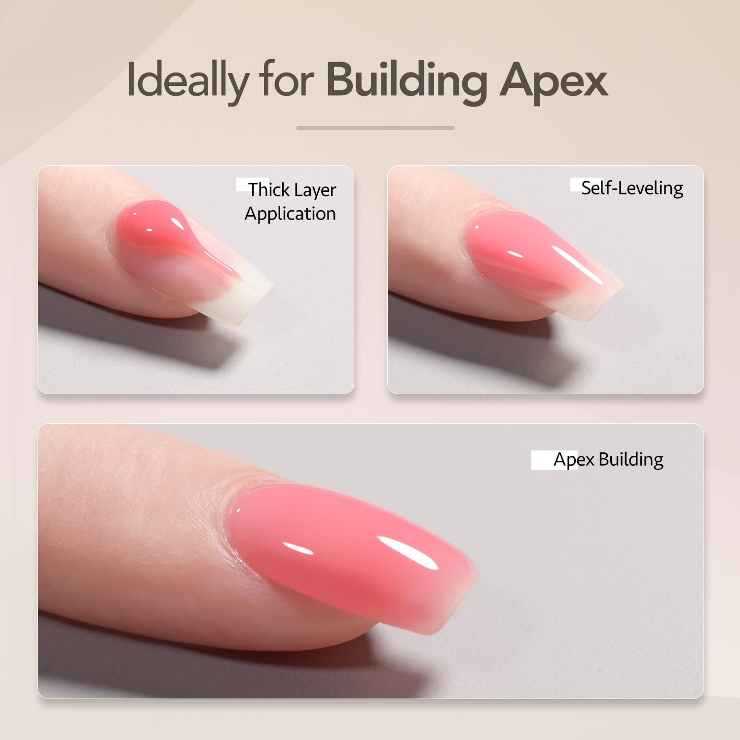 GAOY retira el exceso para mejor adherencia del top coat