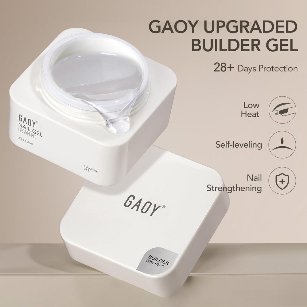 GAOY self-leveling nail strengthener provides even base coverage.