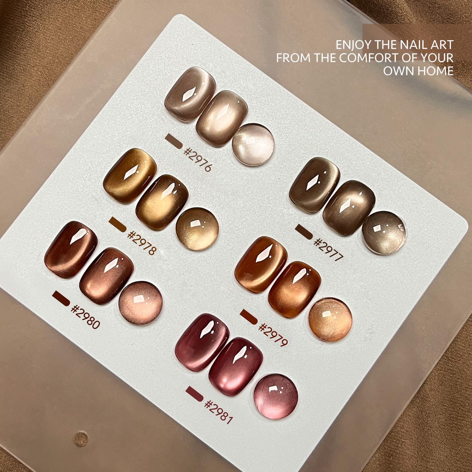 GAOY set esmalte gel 6 colores para manicura profesional en casa