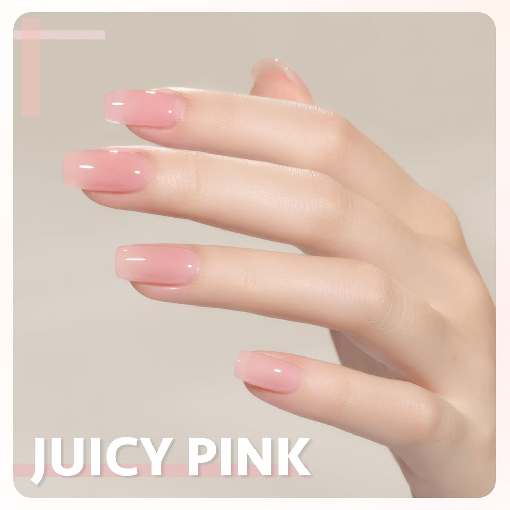 GAOY swatch layers building to show sheer-to-opaque color options.