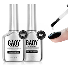 GAOY Top Coat para un acabado claro y duradero en uñas