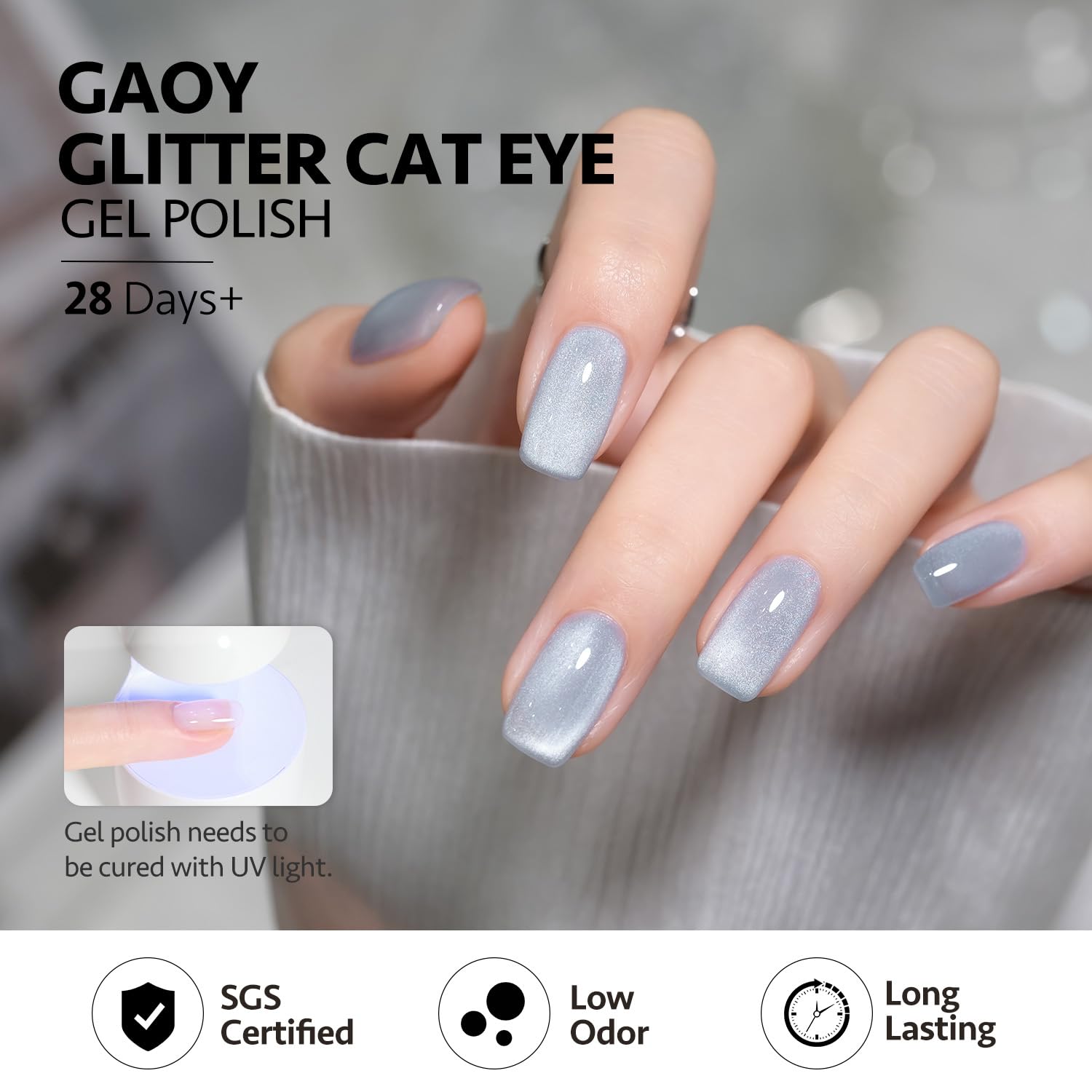 GAOY Top coat seal for lasting shine and protection