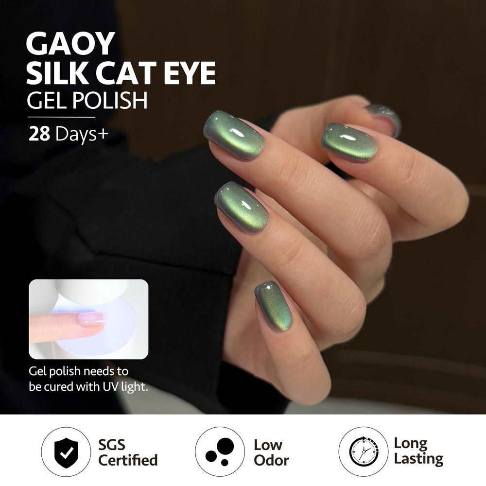 GAOY Top Coat sealing shine for a long-lasting, glossy finish.