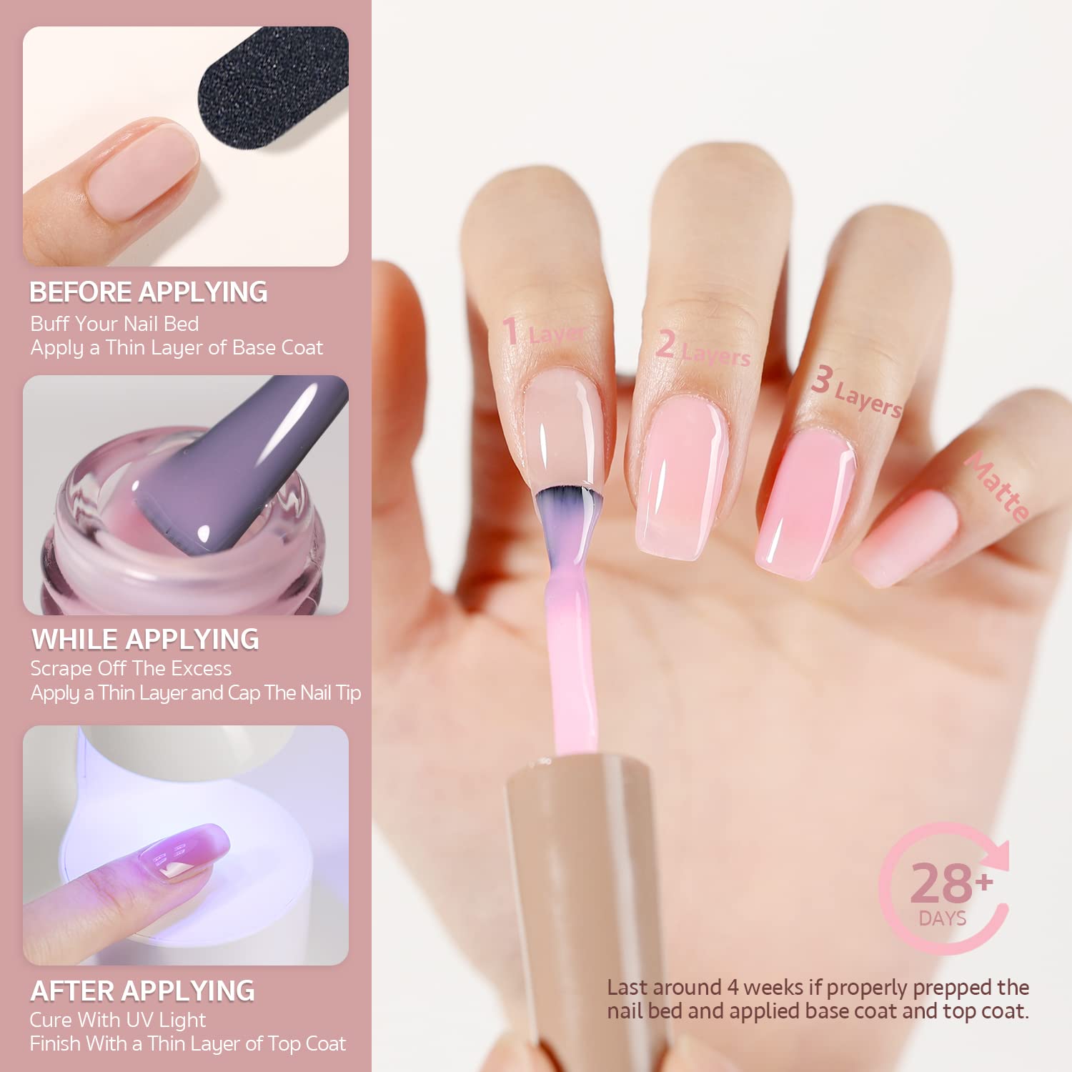 GAOY toxic-free nail polish SGS certified for safer home manicures.