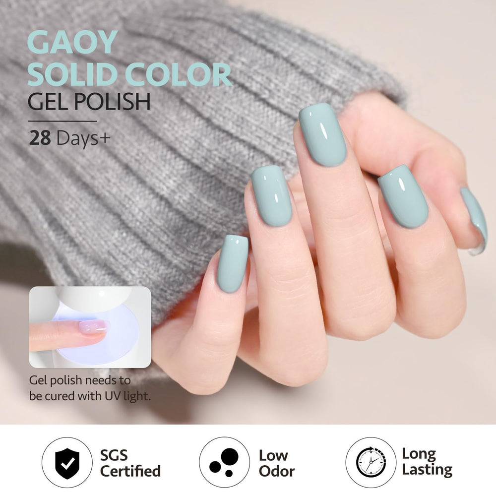 GAOY toxic free nail polish indicating lower odor for home use