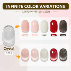 GAOY universal layering enables versatile color variations over base coats