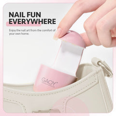 GAOY USB-powered nail curing light convenient for on-the-go gel polish touch-ups