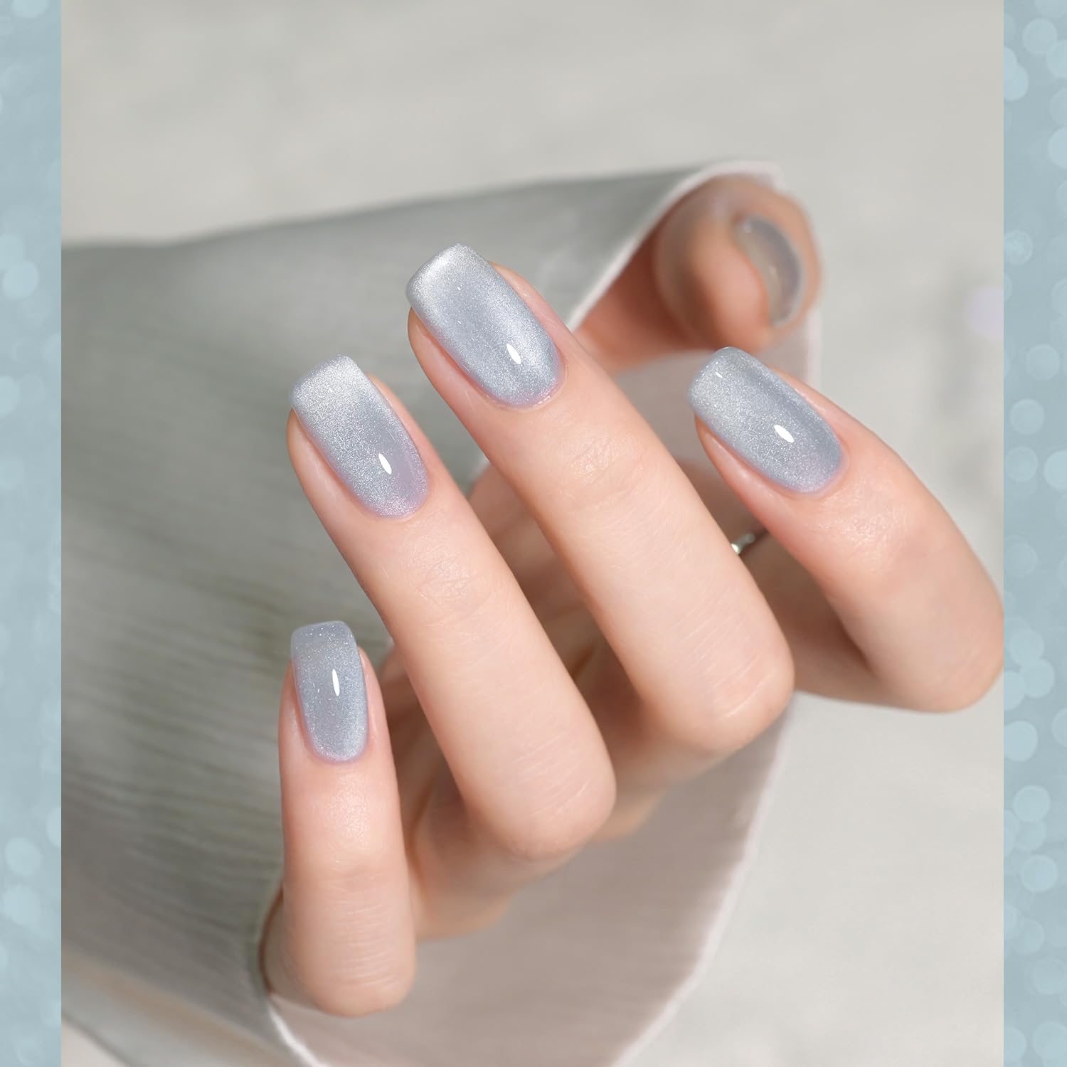 GAOY UV gel nail art application with curing under UV light