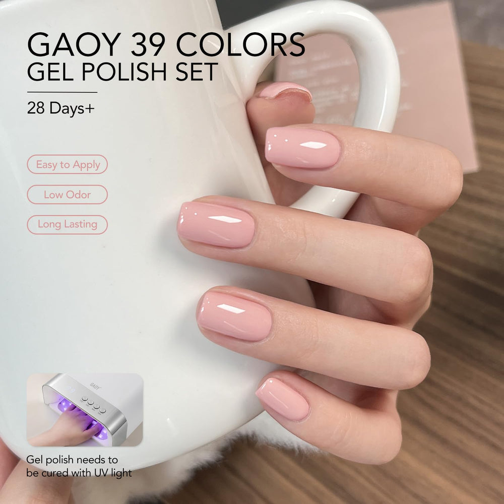 GAOY UV lamp cures in 60 seconds for quick sessions