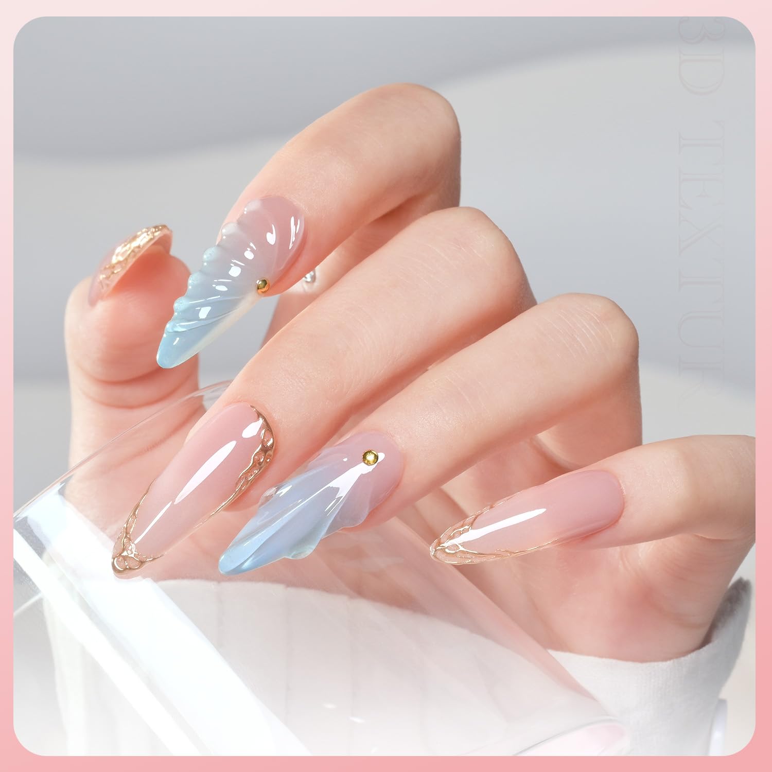 GAOY UV LED cure in 60 seconds for fast nail art set