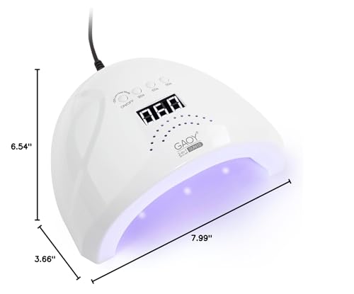 GAOY UV LED nail lamp compact design ideal for home use
