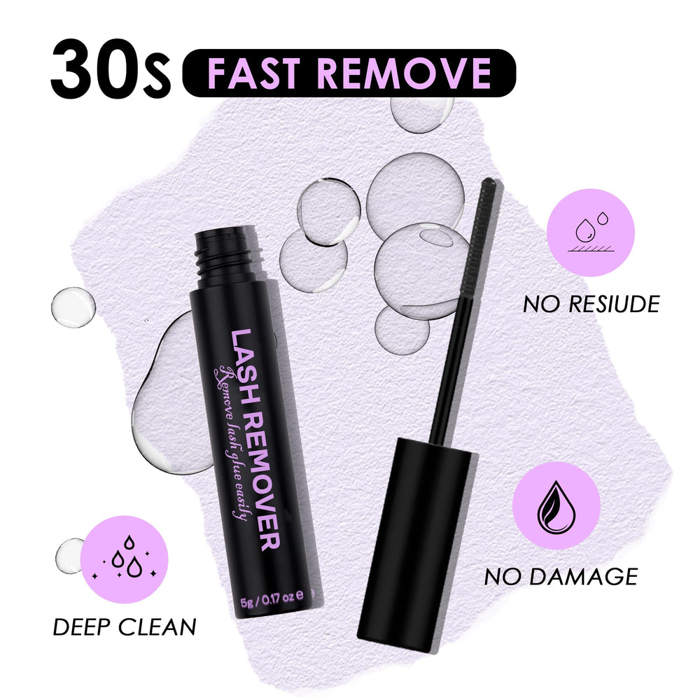 GAQQI 3-step lash kit in action showing a simple routine