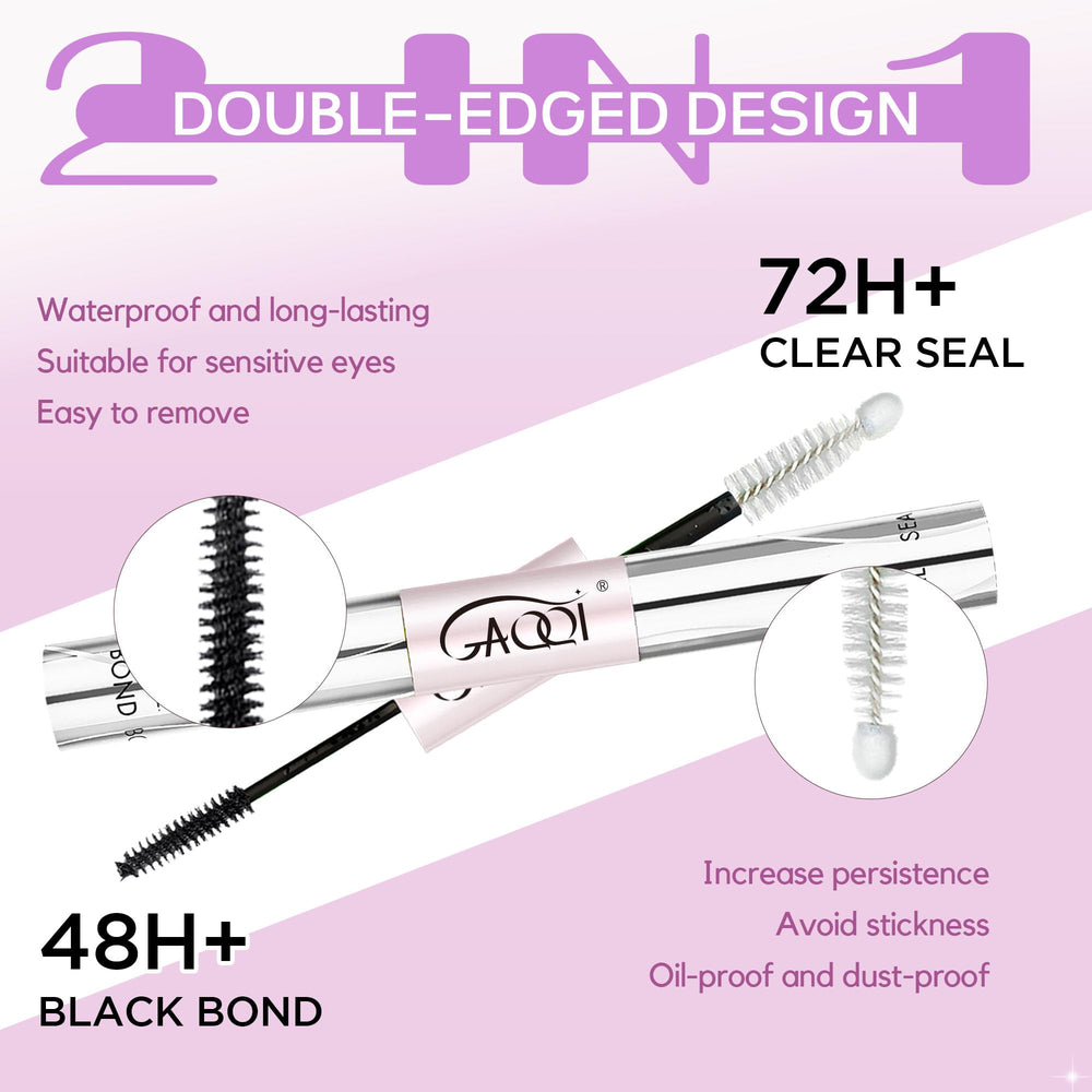 Application scene with GAQQI seal for secure cluster lash application