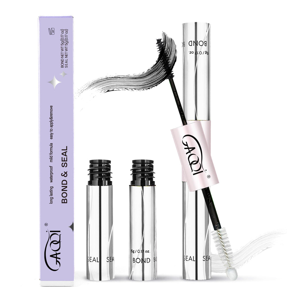 GAQQI Lash Cluster Bond bottle for strong cluster attachment and long wear