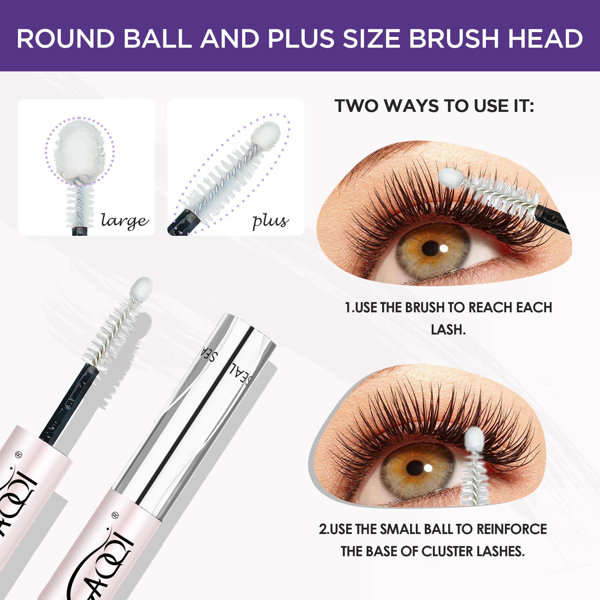 GAQQI Lash Remover designed for gentle lash line cleansing