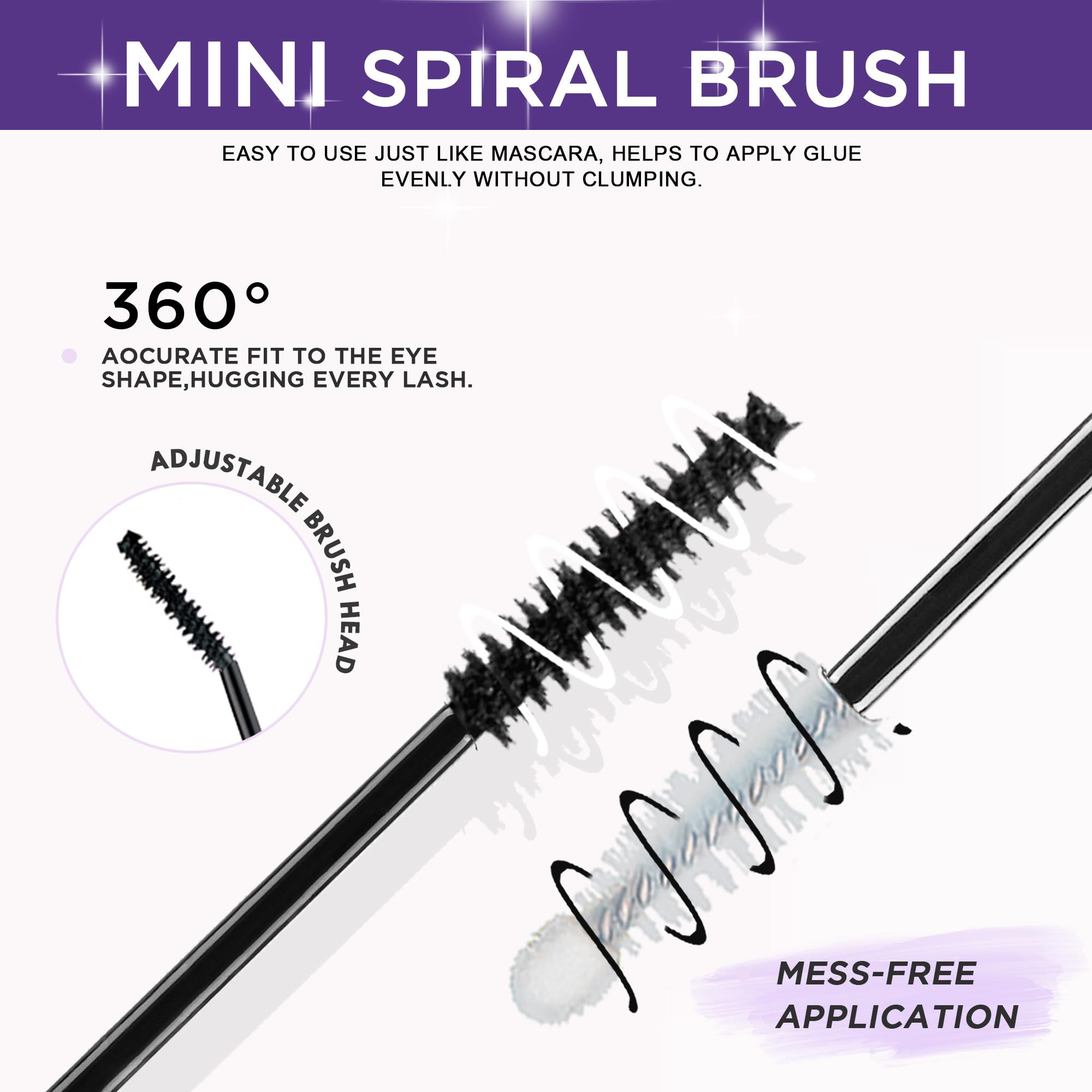 GAQQI waterproof lash glue with extended hold up to 72 hours for events.