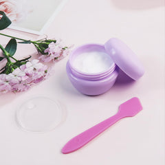 GAQWOK pink 20ml jars ideal for portable makeup and skincare