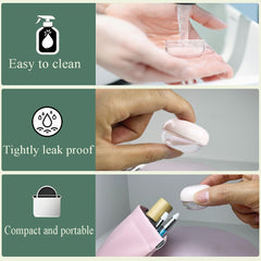 GAQWOK lotion container ideal for on-the-go liquids and portability
