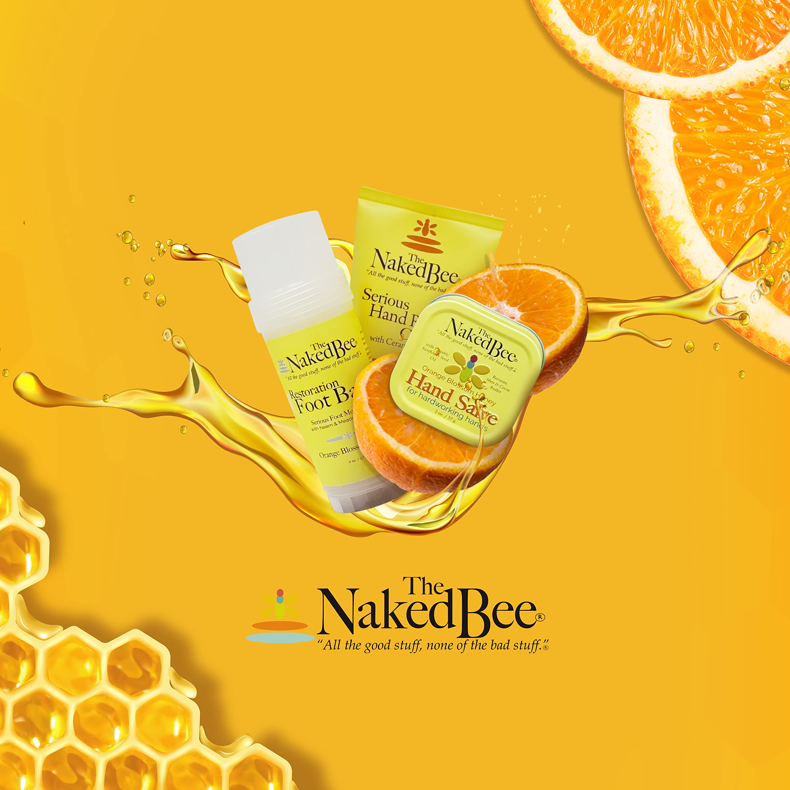 Garden-to-hand care with The Naked Bee hand salve.