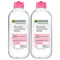 Garnier Agua Micelar: botella visible, limpieza suave y eficaz sin frotar