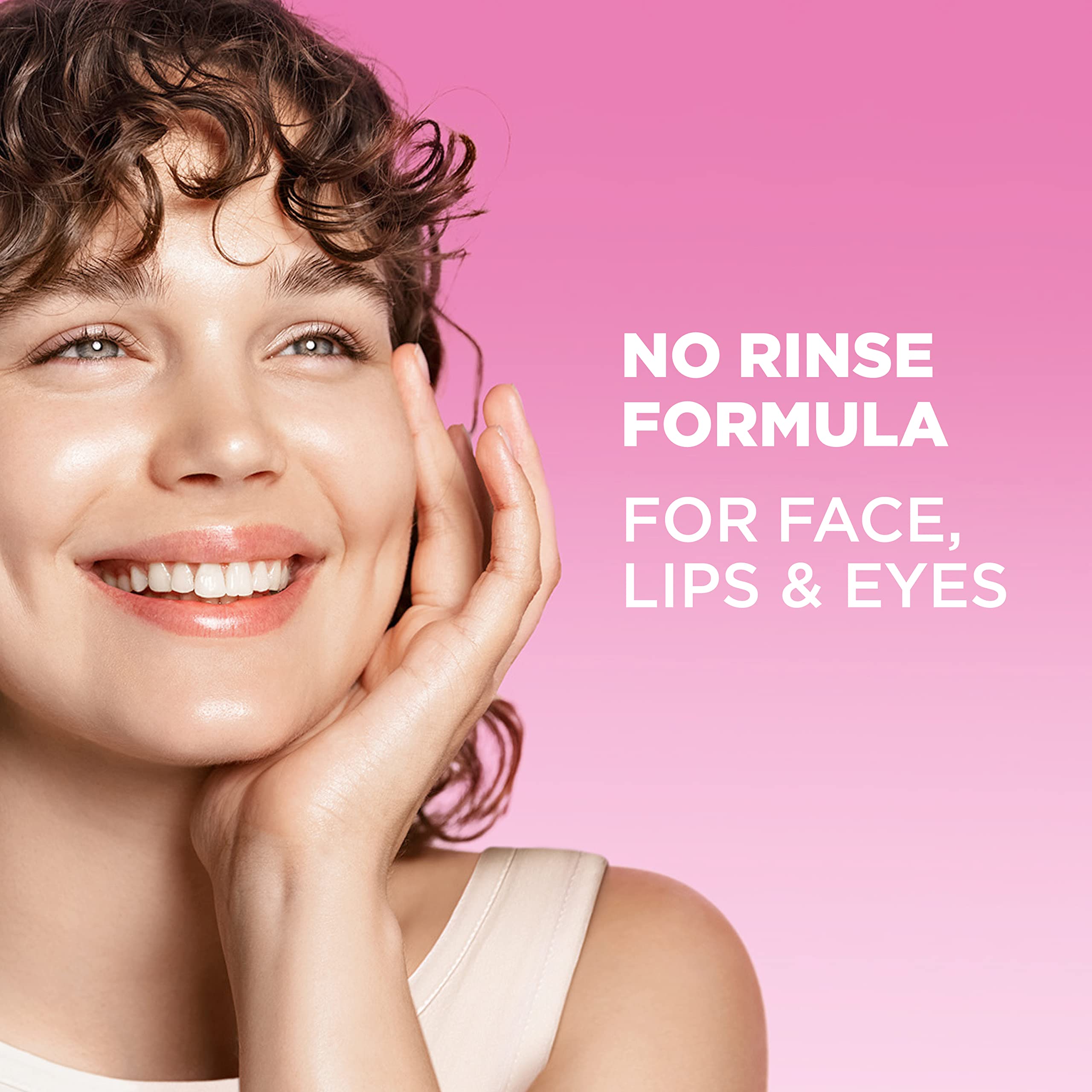 Disco desmaquillante usado con Garnier Agua Micelar Rosa para retirar maquillaje.