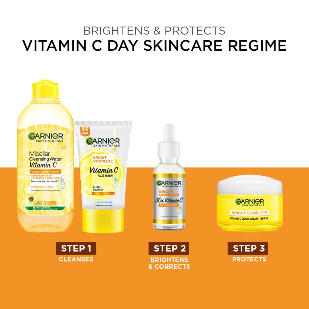Garnier Bright Complete aporta brillo natural a la piel.
