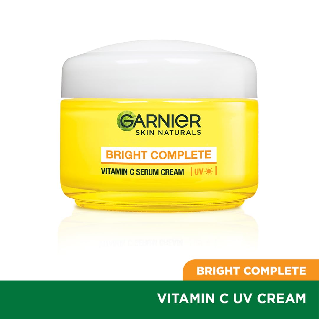 Garnier Crema Suero Iluminadora Luz Completa 45 g, uso matutino recomendado