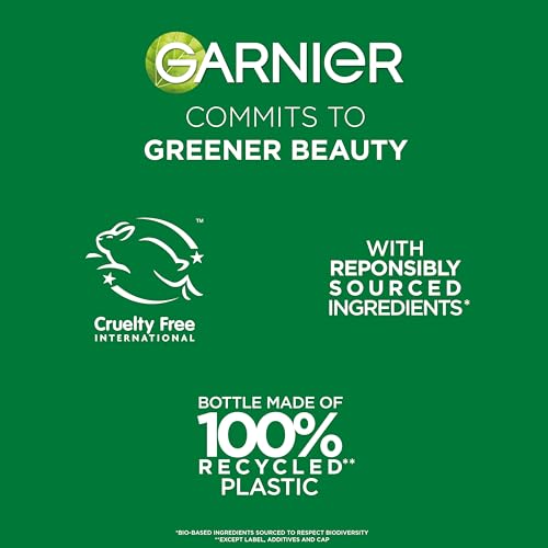 Garnier eco-friendly packaging emphasizes sustainability.