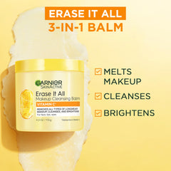 Garnier Erase It All Balm desmaquilla ojos con textura suave
