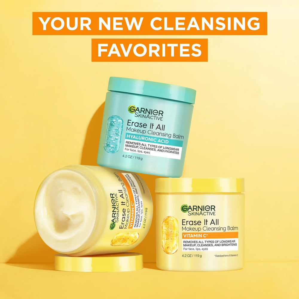 Garnier Erase It All Balm textura cremosa facilita el desmaquillado