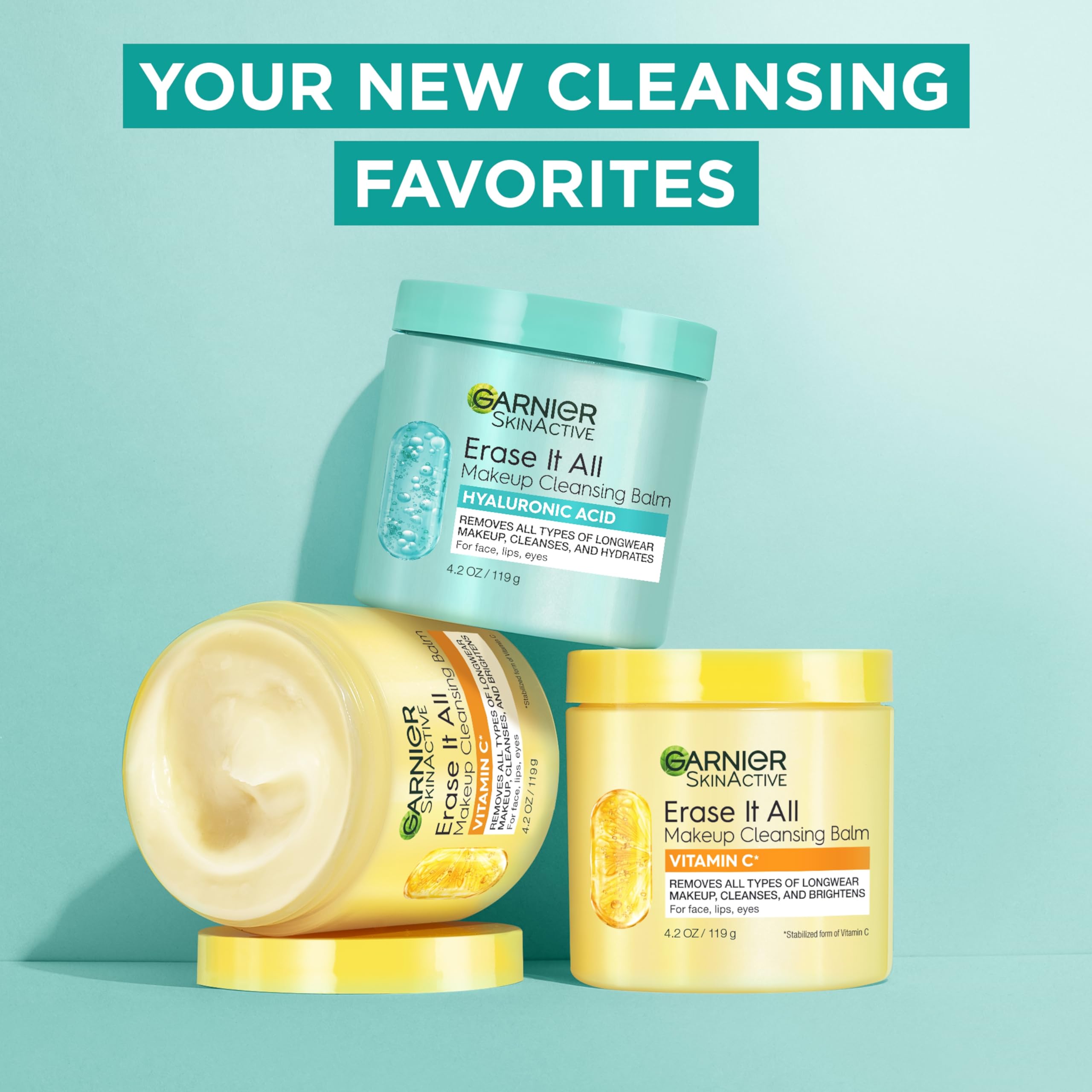Garnier Erase It All fórmula sin fragancia, apta para piel sensible.