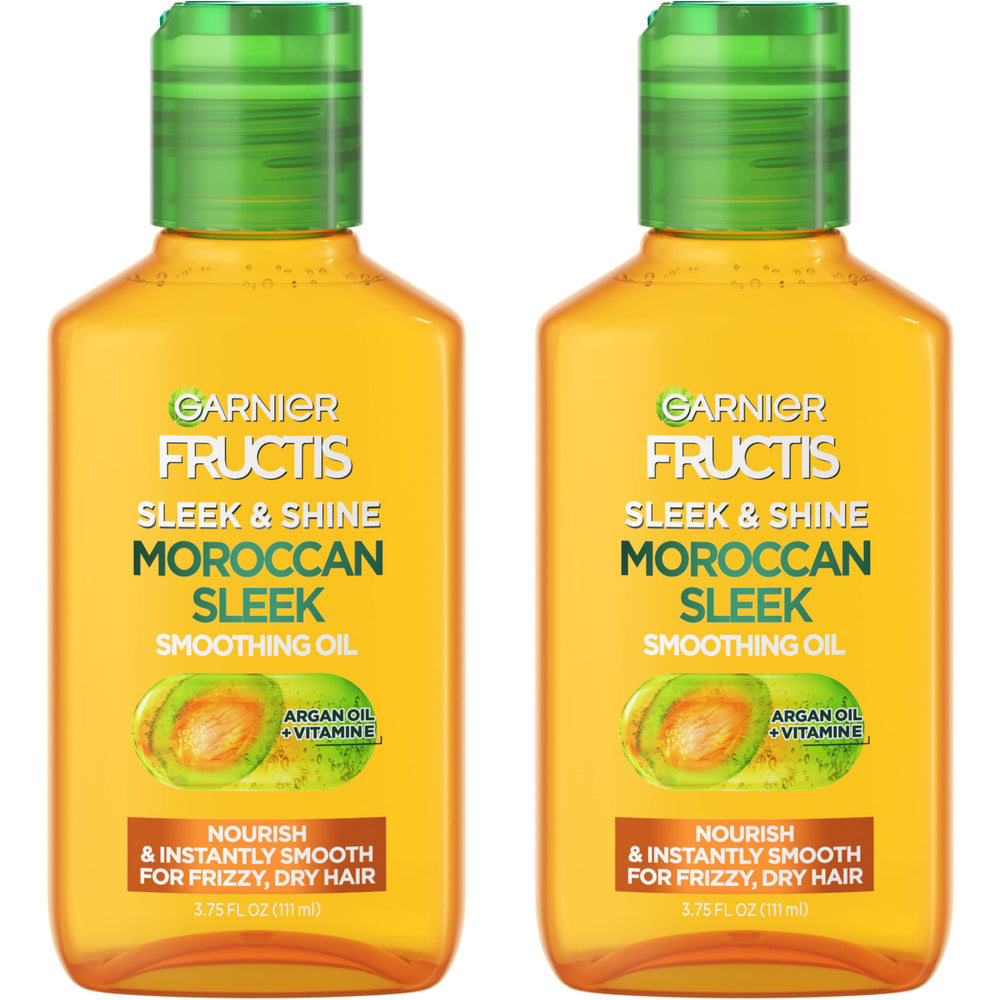 Garnier Fructis Aceite de argán Marruecos, botella para brillo suave.
