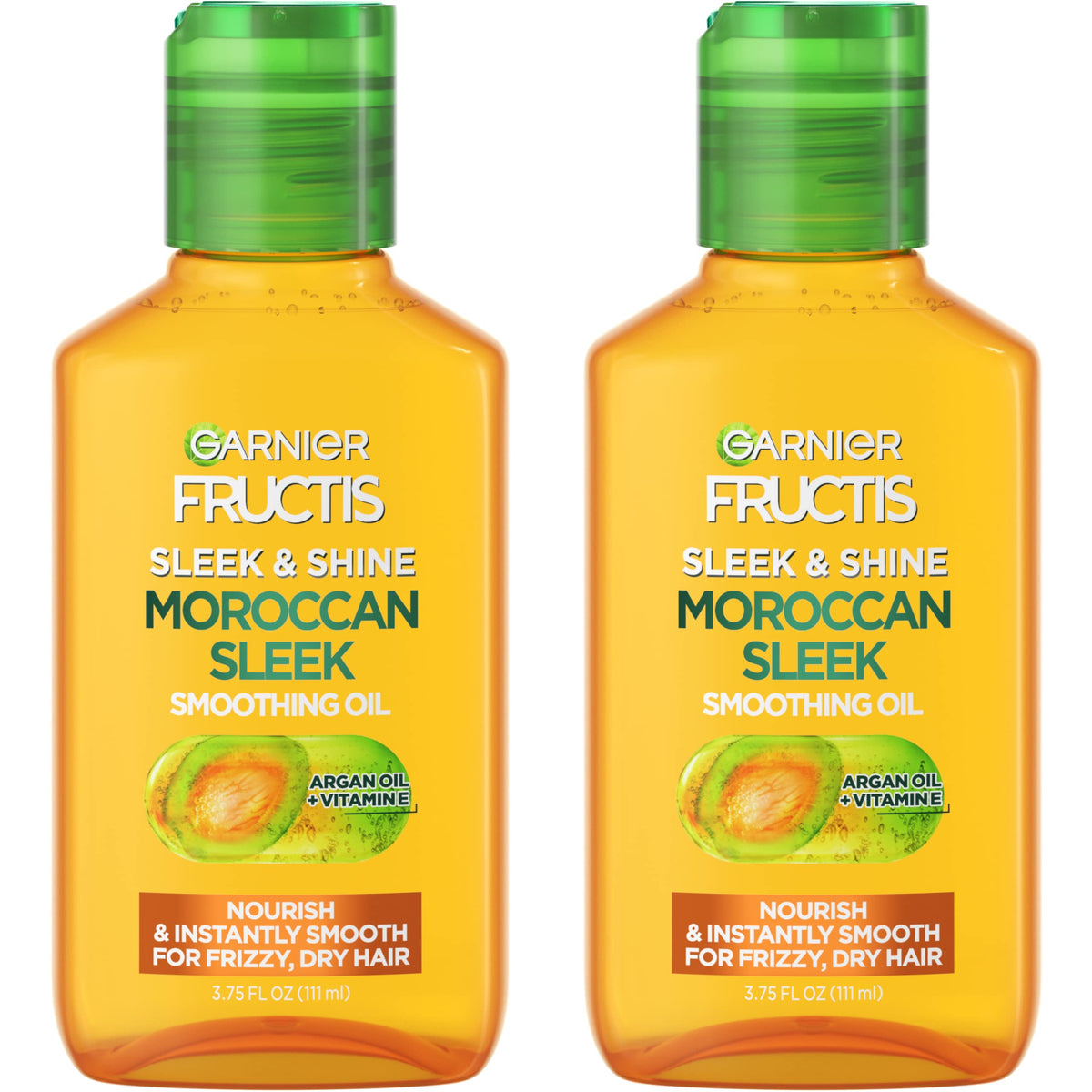 Garnier Fructis Aceite de argán Marruecos, botella para brillo suave.