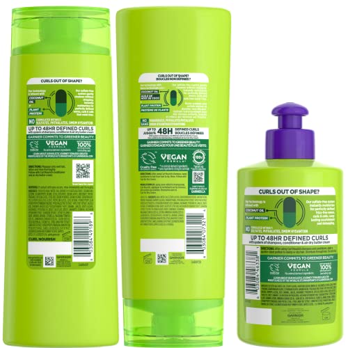 Garnier Fructis crema definidora sin calor, para peinado y definición