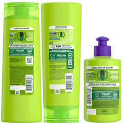 Garnier Fructis crema definidora sin calor, para peinado y definición