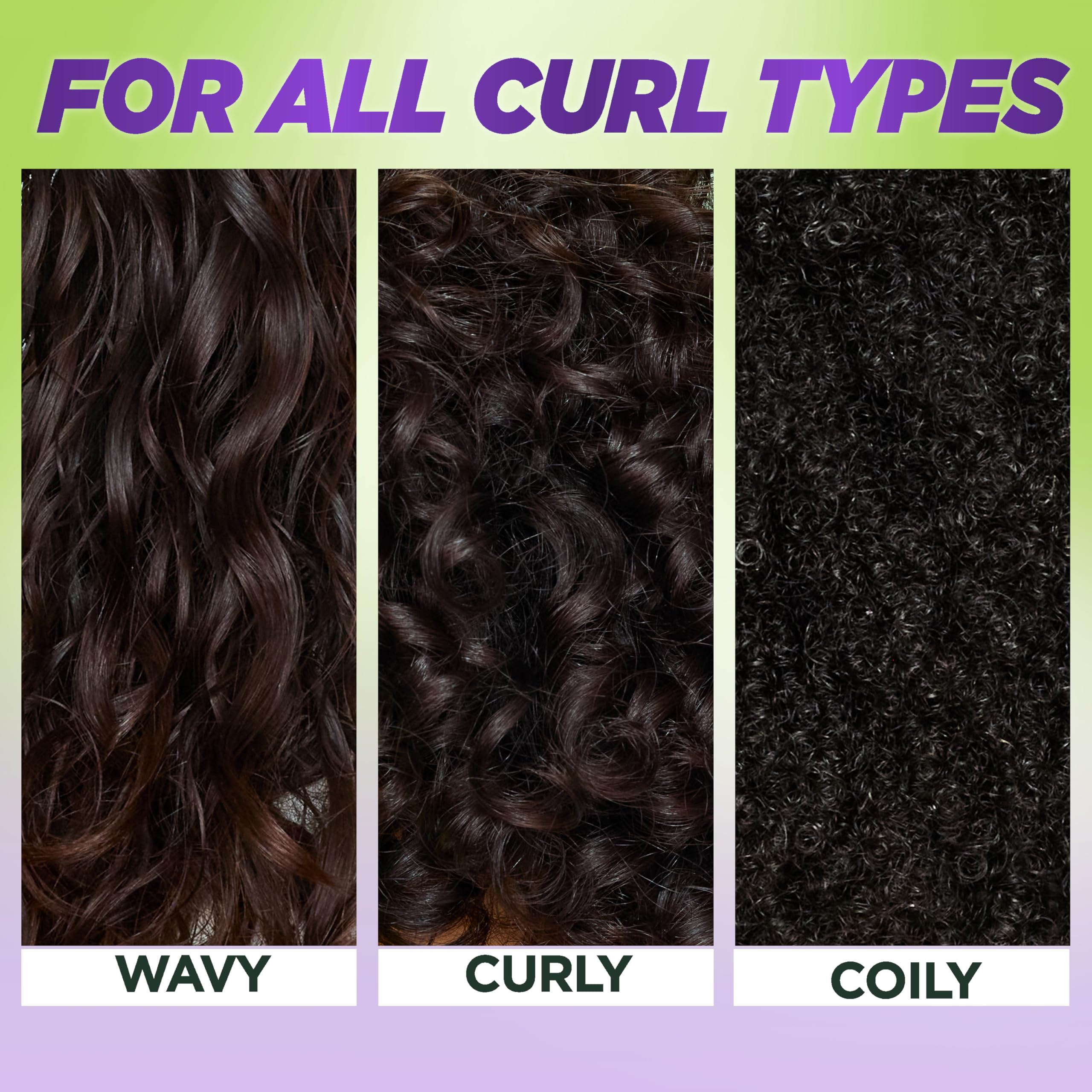 Garnier Fructis Curl Construct Mousse finish with long-lasting hold.