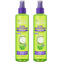 Garnier Fructis Curl Refresher, botella de spray para hidratar entre lavados.