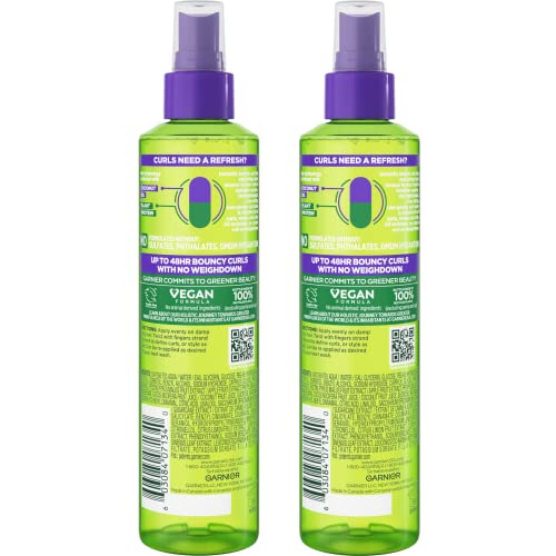 Garnier Fructis Curl Refresher, control de encrespamiento para rizos definidos.